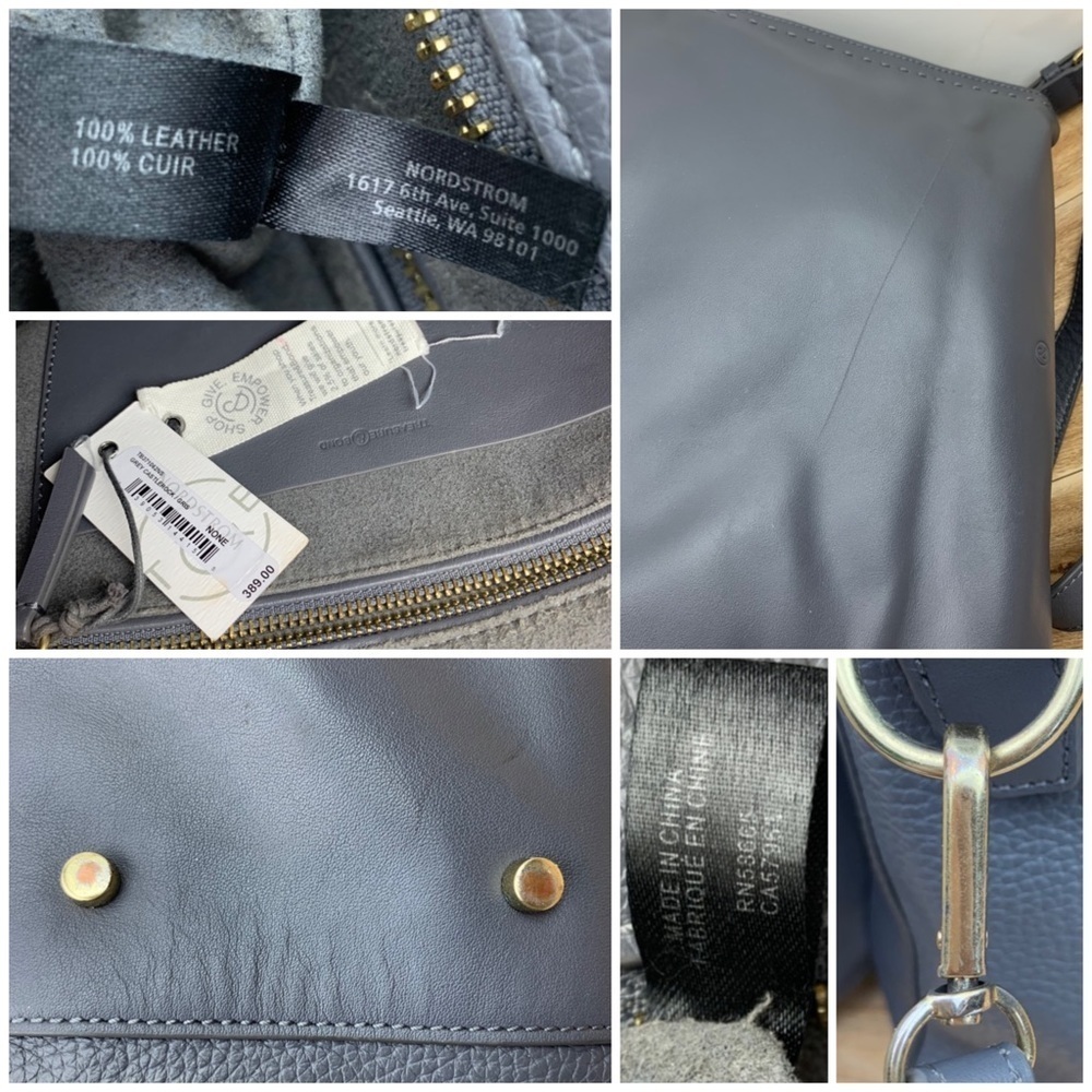Treasure & Bond Logan Leather Satchel - Picture 7 of 8